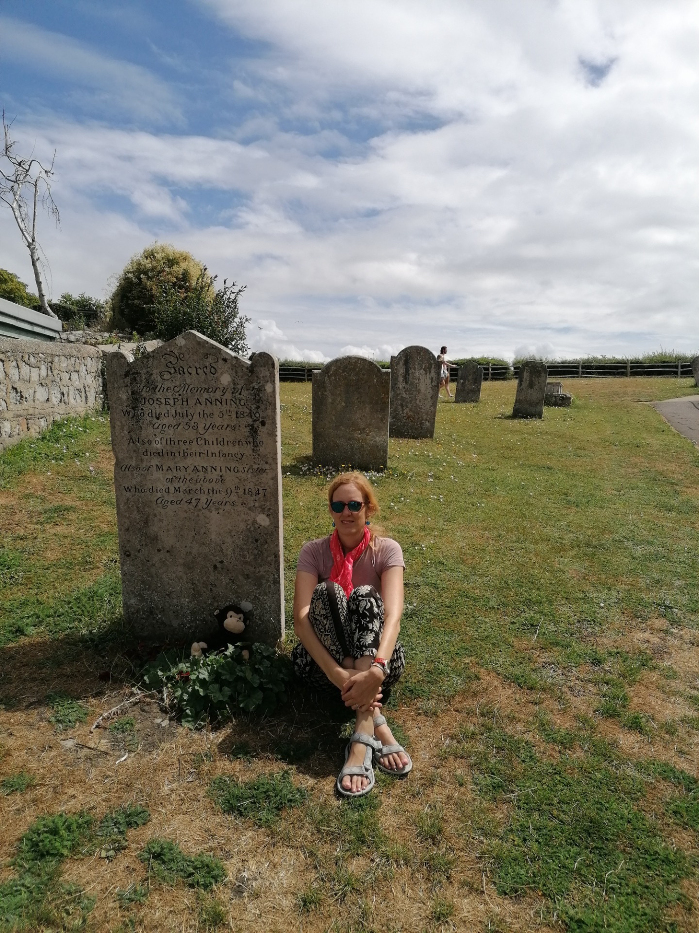 Visiting Mary Anning.
